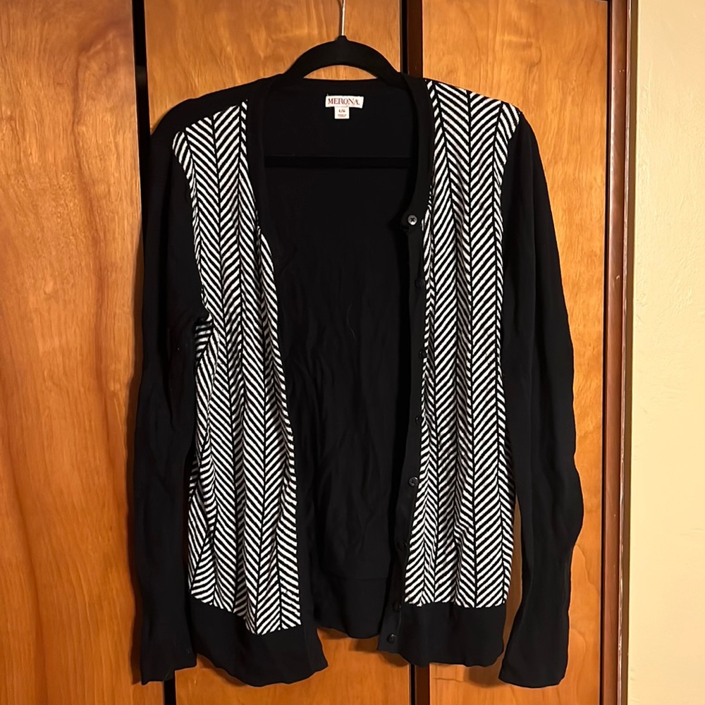 Thick cardigan